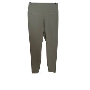 Nike Yoga Dri-Fit High-Waisted Olive Green Leggings L